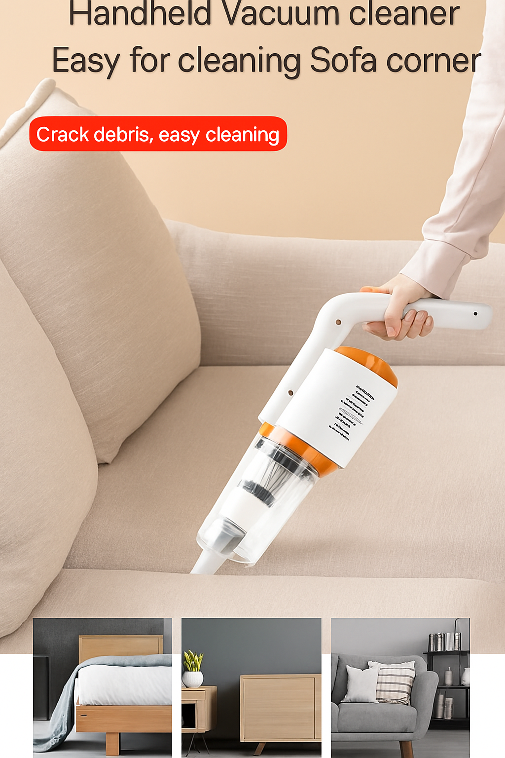 3-in-1 Wireless Vacuum Cleaner